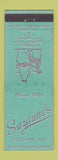 Matchbook Cover - Suzanne's Columbia MO Women's Clothes WEAR