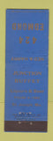 Matchbook Cover - Junction Buffet St Joseph MO