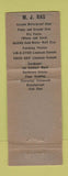 Matchbook Cover - Consumers Glue Kansas City St Louis MO WEAR