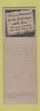 Matchbook Cover - Domian Provision Meats Omaha NE
