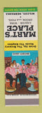Matchbook Cover - Mart's Place Wilcox NE Barber Shop Quartet SAMPLE