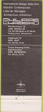 Matchbook Cover - Philippe Bhabeau Bruselles Antwerp