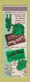 Matchbook Cover - Scotch Plaid BBQ Chicago IL SAMPLE