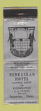 Matchbook Cover - Nebraskan Hotel Superior NE WORN