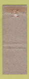 Matchbook Cover - Nebraskan Hotel Superior NE WORN