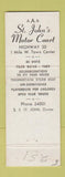 Matchbook Cover - St John's Motor Court Kearney NE
