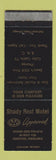 Matchbook Cover - Shady Rest Motel Oshkosh NE WEAR