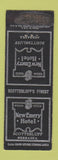 Matchbook Cover - New Emery Hotel Scottsbluff NE WORN