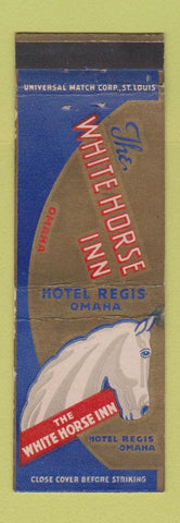 Matchbook Cover - White Horse Inn Hotel Regis Omaha NE