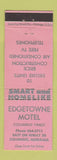 Matchbook Cover - Edgetowne Motel Columbus NE WEAR
