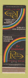 Matchbook Cover - Hotel Rainbow Great Falls MT