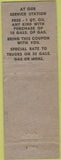 Matchbook Cover - Brick Courts Caldwell KS WORN