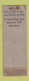 Matchbook Cover - Hotel Plaza Kansas City MO WORN