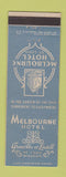 Matchbook Cover - Melbourne Hotel St Louis MO WEAR