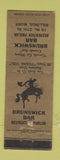 Matchbook Cover - Brunswick Bar Recreation Billings MT