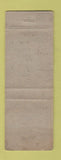 Matchbook Cover - Hotel Frederick Boonville MO WORN