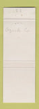 Matchbook Cover - Bank of Gainesville MO WEAR