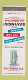 Matchbook Cover - First National Bank St Ann MO