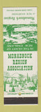 Matchbook Cover - Monadnock Region Association NH New Hampshire Peterborough