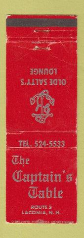 Matchbook Cover - Captain's Table Laconia NH WEAR