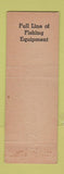 Matchbook Cover - Mack Smith Liquor Store Drugs Mameron MO WEAR