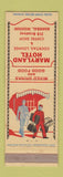 Matchbook Cover - Maryland Hotel Hannibal MO