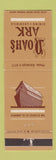 Matchbook Cover - Noah's Ark Restaurant St Charles MO