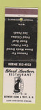 Matchbook Cover - Black Lantern Restaurant Keene NH DD Bean