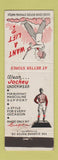 Matchbook Cover - Jockey Men's Clothes Underwear Johnson's Mullen NE
