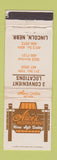 Matchbook Cover - Alice's Restaurant Lincoln NE WEAR