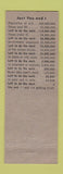 Matchbook Cover - Community Advertising Company Brookfield MO