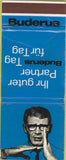 Matchbook Cover - Ihr Guter Partner Buderus Tag Fur Tag matchbox