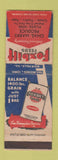 Matchbook Cover - Foxbilt Feeds Chas Marks Pilger NE WEAR