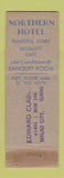 Matchbook Cover - Northern Hotel Billings MT cowboy WEAR