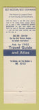 Matchbook Cover - Ken's Motel Aurora NE Best Western