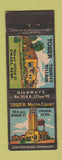 Matchbook Cover - Tower Motor Court Omaha NE