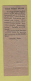 Matchbook Cover - Tower Motor Court Omaha NE