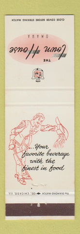 Matchbook Cover - Town House Omaha NE hotel