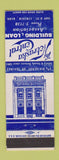Matchbook Cover - Nebraska Central Building and Loan Lincoln NE