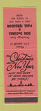 Matchbook Cover - Don Degunia Paul Ferguson ST Louis MO Christmas