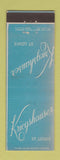 Matchbook Cover - Kriegshauser St Louis MO