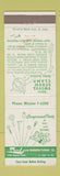 Matchbook Cover - Carr Lane Manufacturing St Louis MO Screw Clamps
