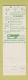 Matchbook Cover - Carr Lane Manufacturing St Louis MO Screw Clamps