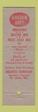 Matchbook Cover - Golden Dipt Breading St Louis MO