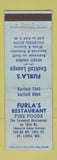 Matchbook Cover - Furla's Restaurant St Louis MO WEAR