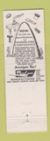 Matchbook Cover - Carr Lane Manufacturing St Louis MO Drill Bushings
