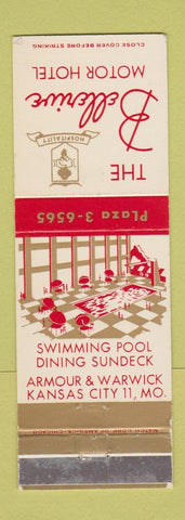 Matchbook Cover - Bellerive Motor Hotel Kansas City MO
