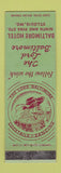 Matchbook Cover - Lord Baltimore Hotel St Louis MO WEAR