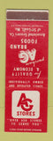 Matchbook Cover - AG Grocery Stores St Louis MO Associated