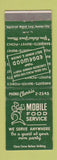 Matchbook Cover - Mobile Food Service Edgewood St Joseph MO